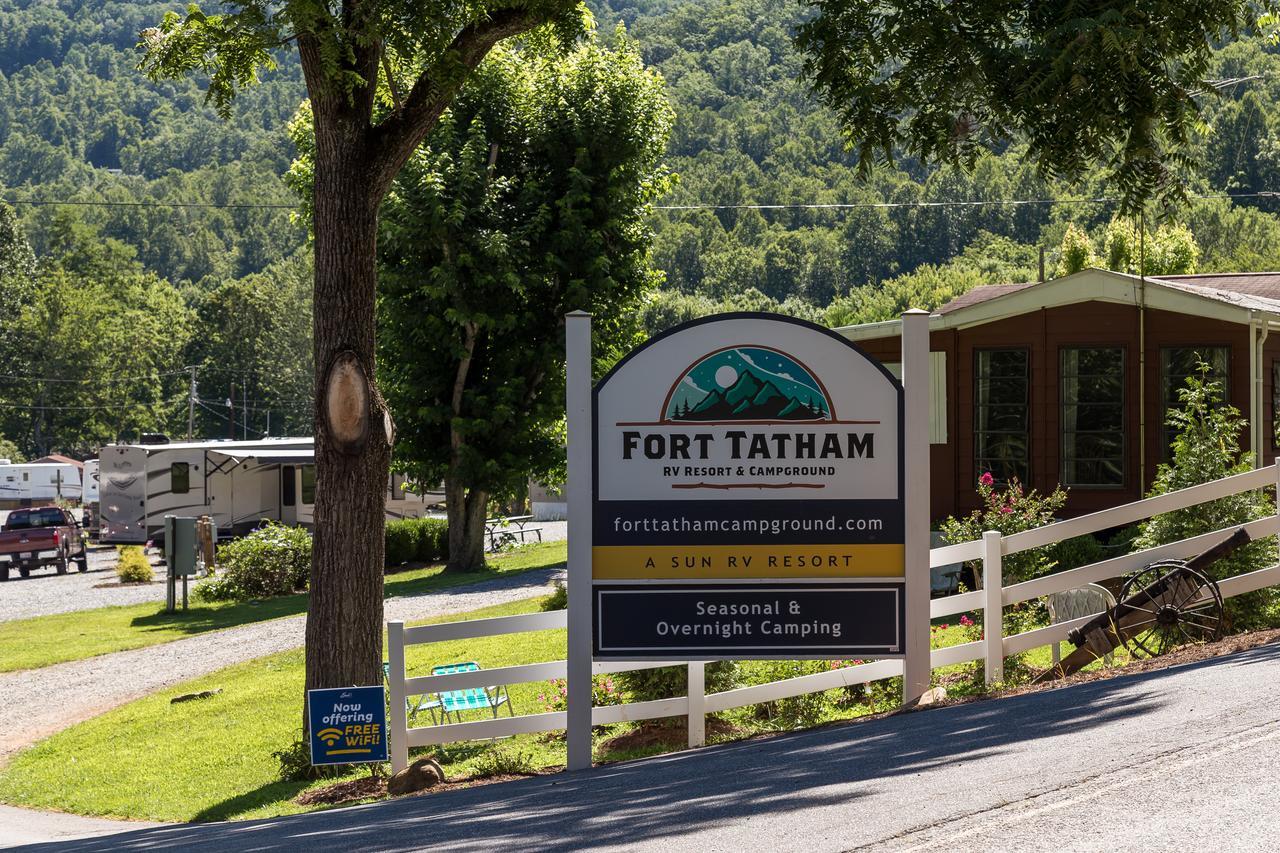 Fort Tatham Rv Resort Sylva Exterior foto